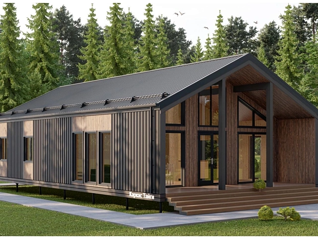 Дом "БАРН" 120 м²